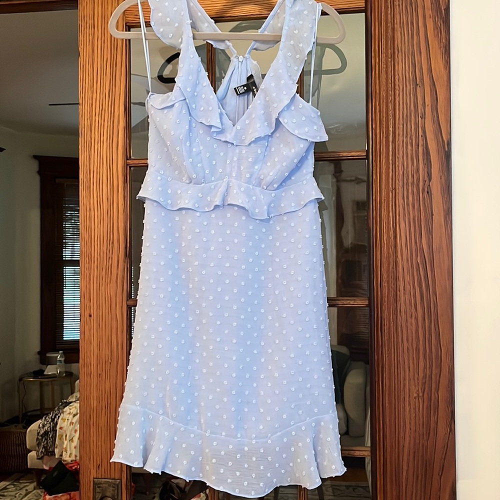Aqua Pale Blue Cocktail Dress